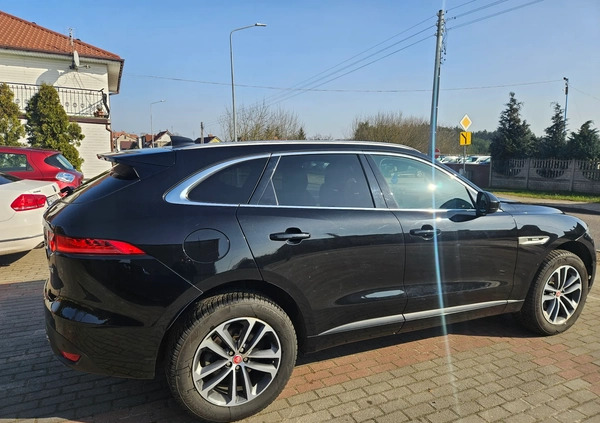 Jaguar F-Pace cena 109900 przebieg: 112000, rok produkcji 2017 z Szamocin małe 254